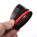1/5pair Car Rearview Mirror Rain Shield Rain Eyebrow Rain Cover Universal Carbon Fiber Rear View Side Mirror Rain Eyebrow Shield Oasis Select 1pair Black transpar