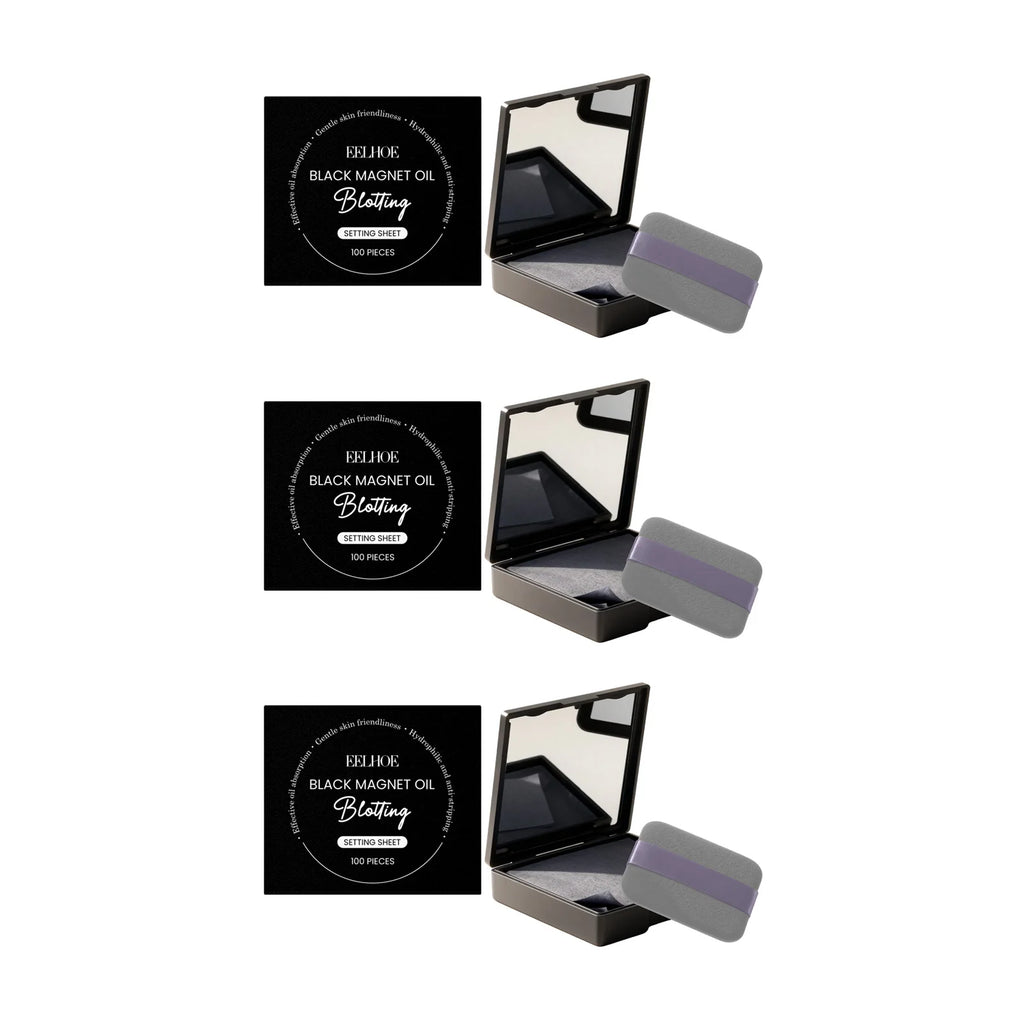 Eelhoe Oil Blotting Sheets 100 Pack – Shine Control with Mirror Oil Blotting Sheets Oasis Select 3 Sets