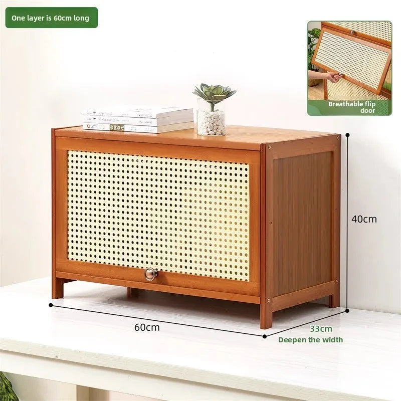 table Bookcase with door Household children's corner Bookshelf Internet celebrity American TV Wall narrow cabinet display shelf Oasis Select One floor 60