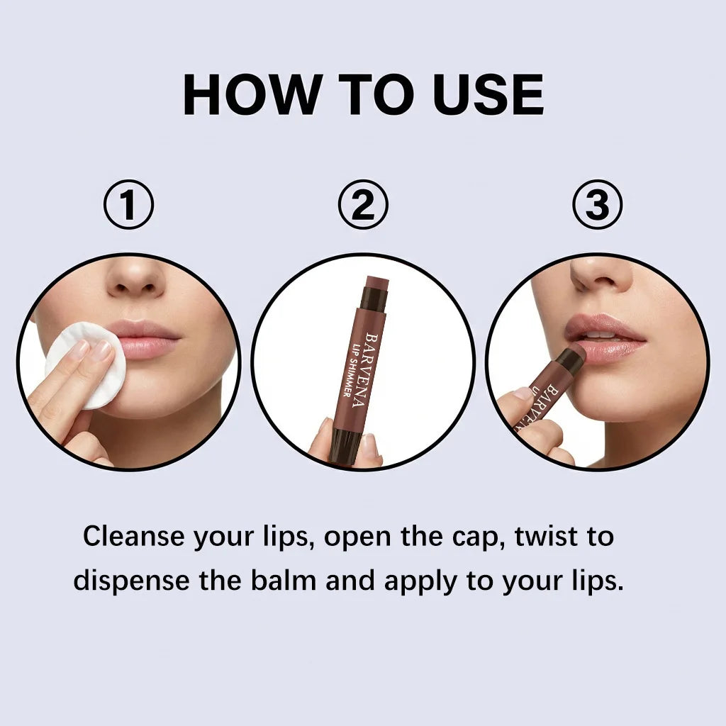 Lip Shimmer Balm – Hydrating, Glossy & Plumping Lip Care Lip Shimmer Balm Oasis Select