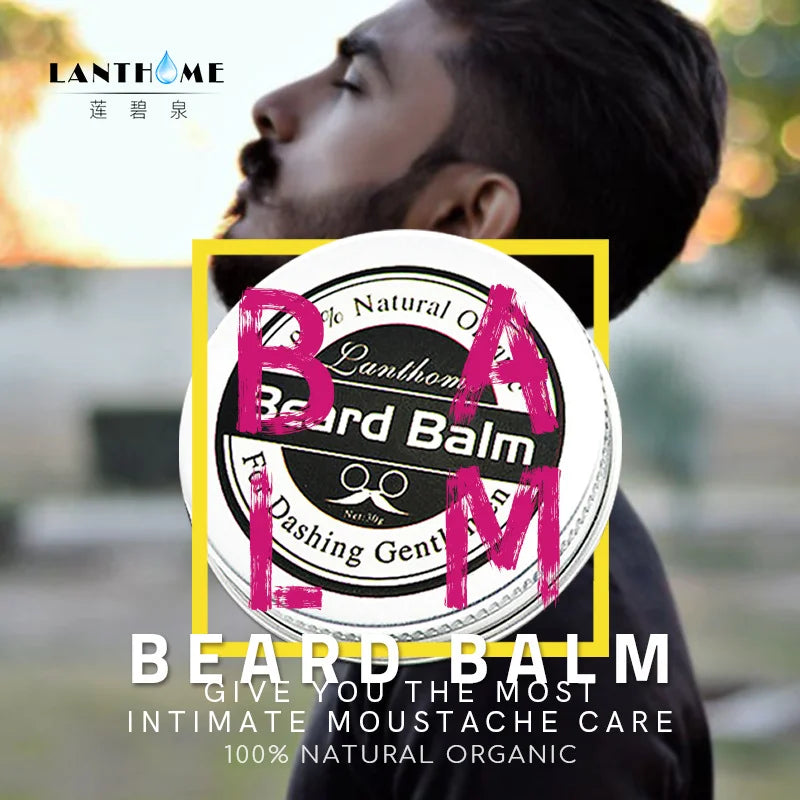 Lanthome 30g Beard Balm Conditioner – Softness & Growth Beard Balm Conditioner Oasis Select