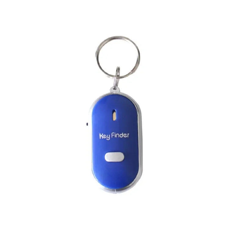 Whistle Key Finder Keychain – LED Flash & Beep Anti-Lost Key Finder Keychain Oasis Select Blue