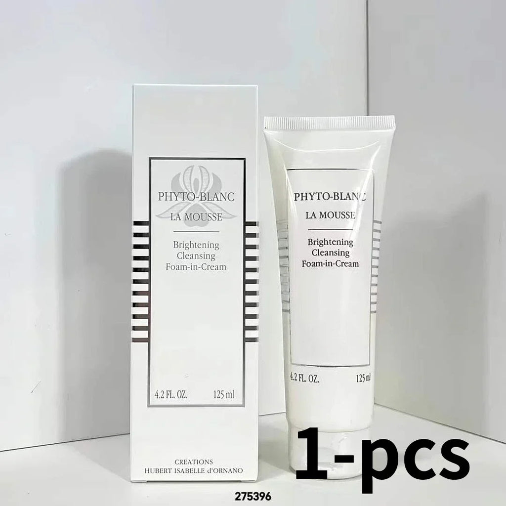 PHYTO-BLANC LA MOUSSE Brightening Cleansing Foam-in-Cream 125ml perfume pc002 Oasis Select 1-PCS