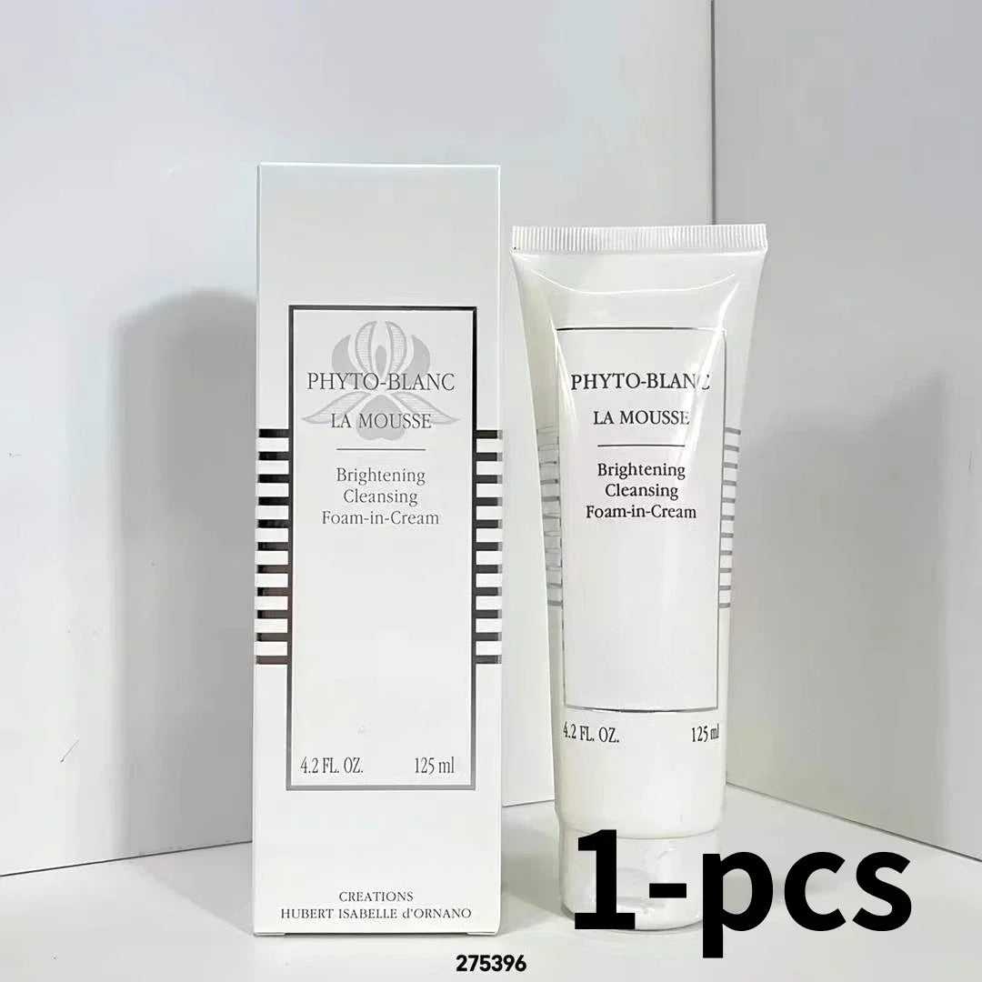 PHYTO-BLANC LA MOUSSE Brightening Cleansing Foam-in-Cream 125ml perfume pc002 Oasis Select 1-PCS