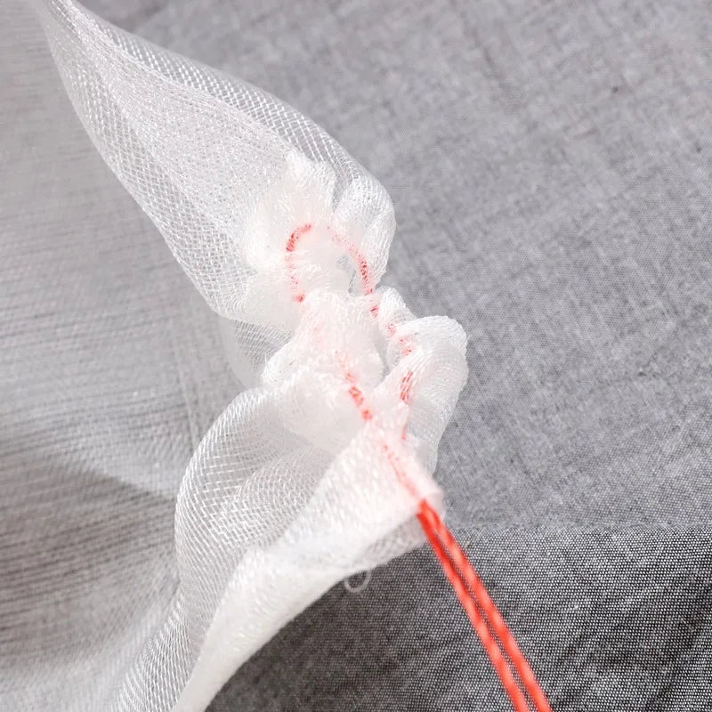 Garden Farm Nylon Net Bags: Ideal for Fruit Protection, Insect Exclusion, Bird Deterrence, Rice Seed Storage, Breeding Purposes Oasis Select