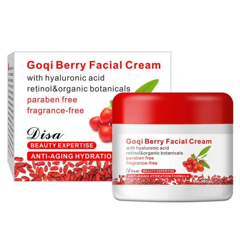 Wolfberry Goji Face Cream – Hyaluronic Acid Anti-Aging Moisturizer Anti-Aging Face Cream Oasis Select A