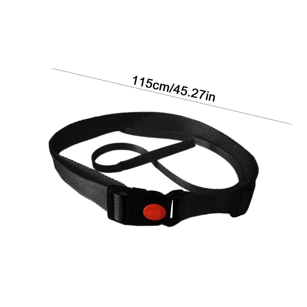 1pc Swim Training Belts Swim Tether Cords Resistance Bands Swim Tether Swimming Belt Strap Swim Resistance Belt Life Ring Straps Oasis Select Black
