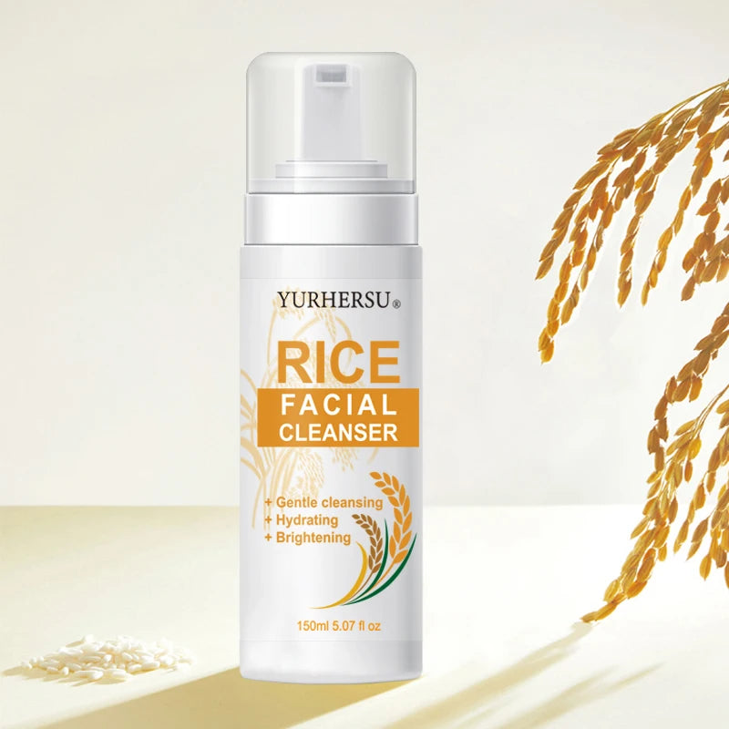 YURHERSU Rice Essence Facial Cleanser – Deep Clean & Hydrate Facial Cleanser Oasis Select