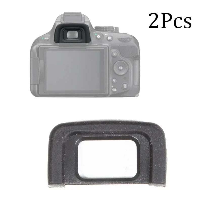 2pcs Viewfinder Eyepiece Eyecup Protective Cover ForNikon DSLR D300 / D3100 / D3200 / D3300 / D5000 / D5100 / D5200 / D5300 Oasis Select Default Title