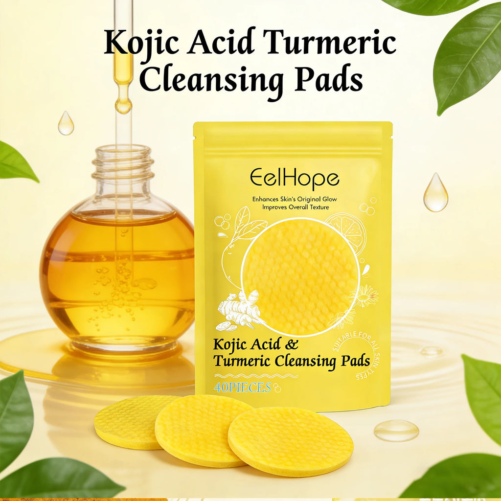Kojic Acid & Turmeric Cleansing Pads – Brighten & Exfoliate Skin Exfoliating Cleansing Pads Oasis Select