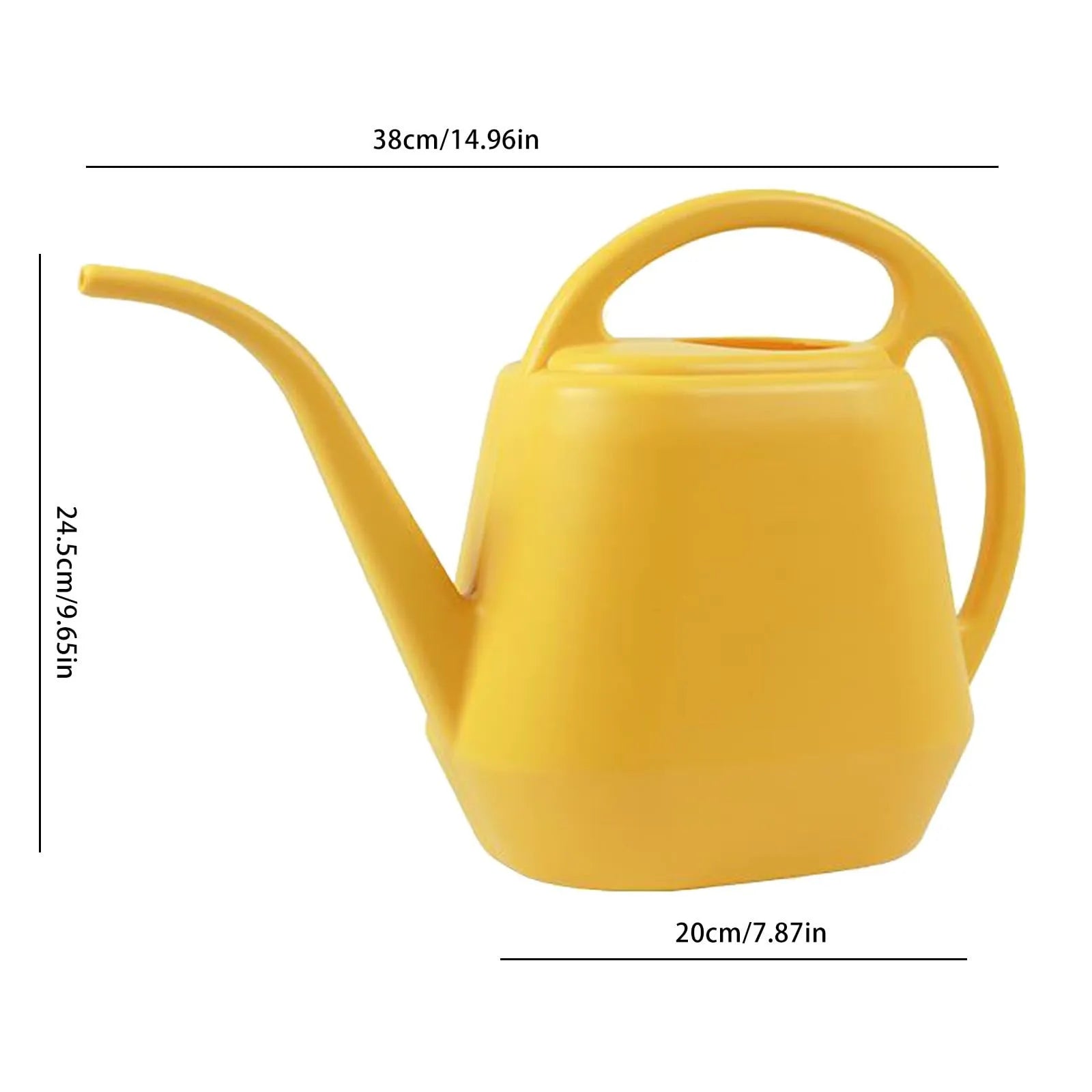 Home Garden 4L Watering Can Long Mouth Large Capacity Plant Sprinkler Garden Tool Lightweight Watering Pot Oasis Select