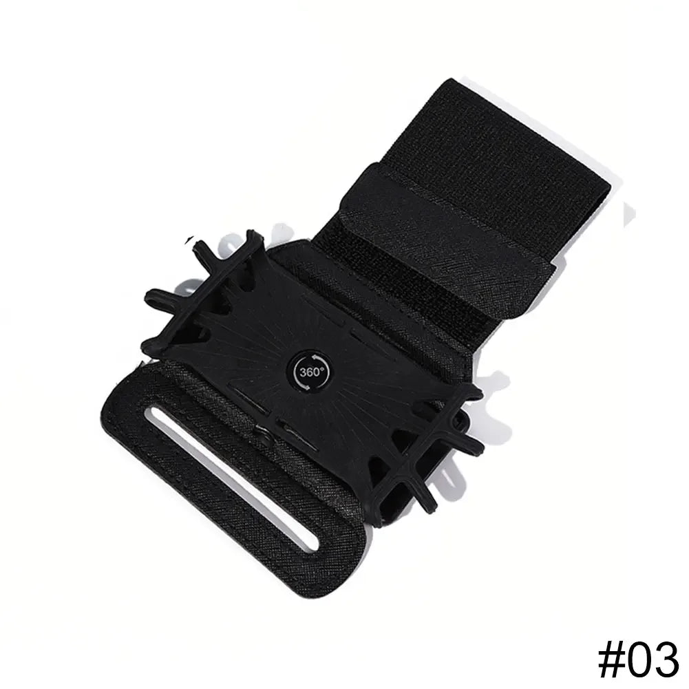 Sports Armband Phone Holder – 4"–6.5" Running & Cycling Wristband