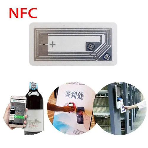 10pcs NFC NTAG213 Sticker Tags 13.56MHz Wet Inlay Labels NFC Sticker Tags Oasis Select