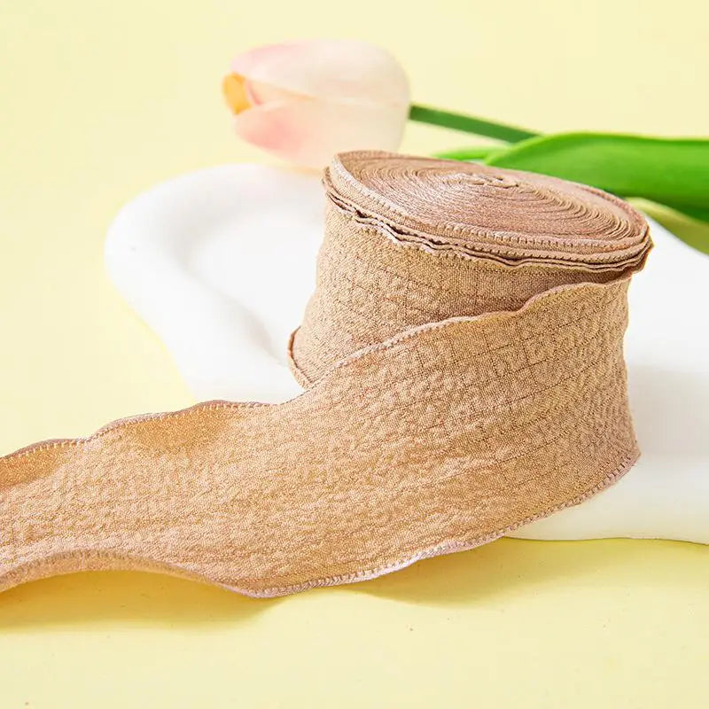 Fishtail Ruffled Linen Ribbon Roll – Weddings, Gifts & Crafts