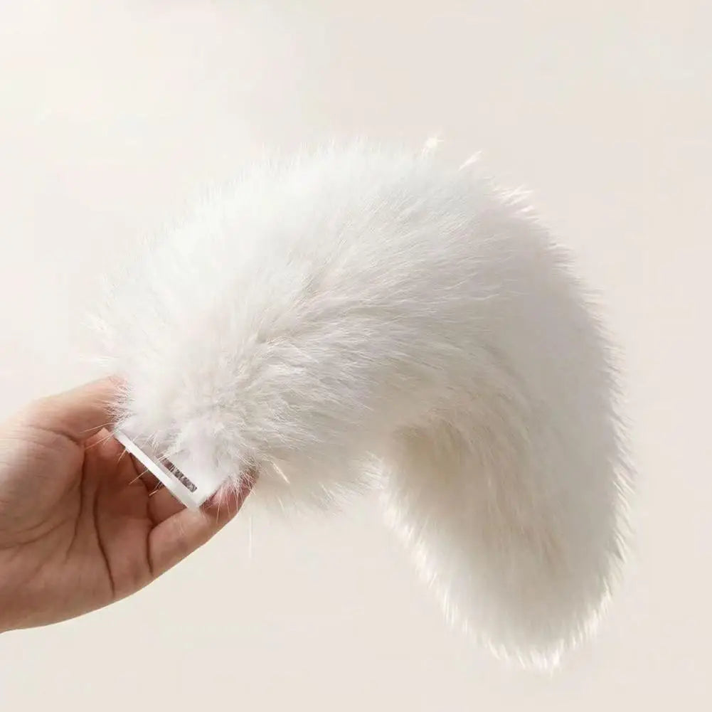 Remote Control Wagging Furry Car Tail – Plush Vehicle Accessory