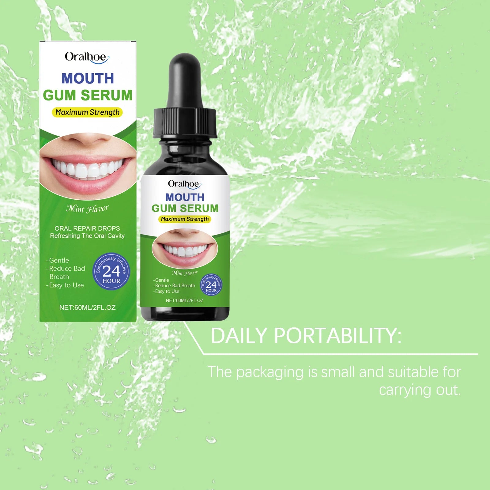 Oralhoe Gum Serum – Fresh Breath, Whitening & Gum Care 60ml Oral Care Serum Oasis Select