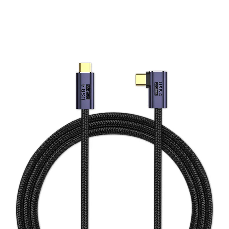 1m 2m USB C Type C 20Gbps Data Cable USB4 Thunderbolt 3 Cable PD 100W 5A Fast Charging Cable USB C 8K@60Hz Cable For Macbook Pro Oasis Select