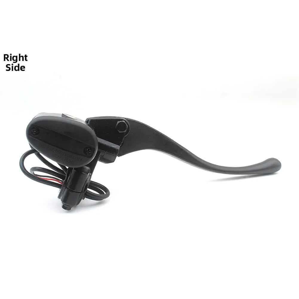 Electric Vehicle Brake Pump Lever With Cut Off Switch For E Bike Scooter M10 Thread 16cm Handle ABS Metal Cycling Parts Oasis Select Right