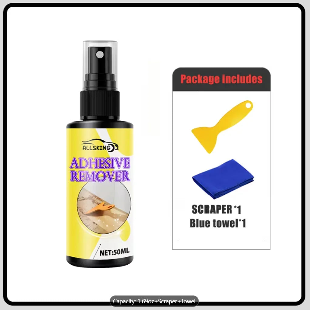 Adhesive & Sticker Remover Spray 50ml – Safe for Car & Glass Adhesive Remover Spray Oasis Select