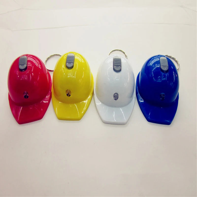 SUSU 1pc Portable Mini LED Helmet Shape Beer Bottle Opener Kitchen Tool Accessories Keychain Pendant Oasis Select