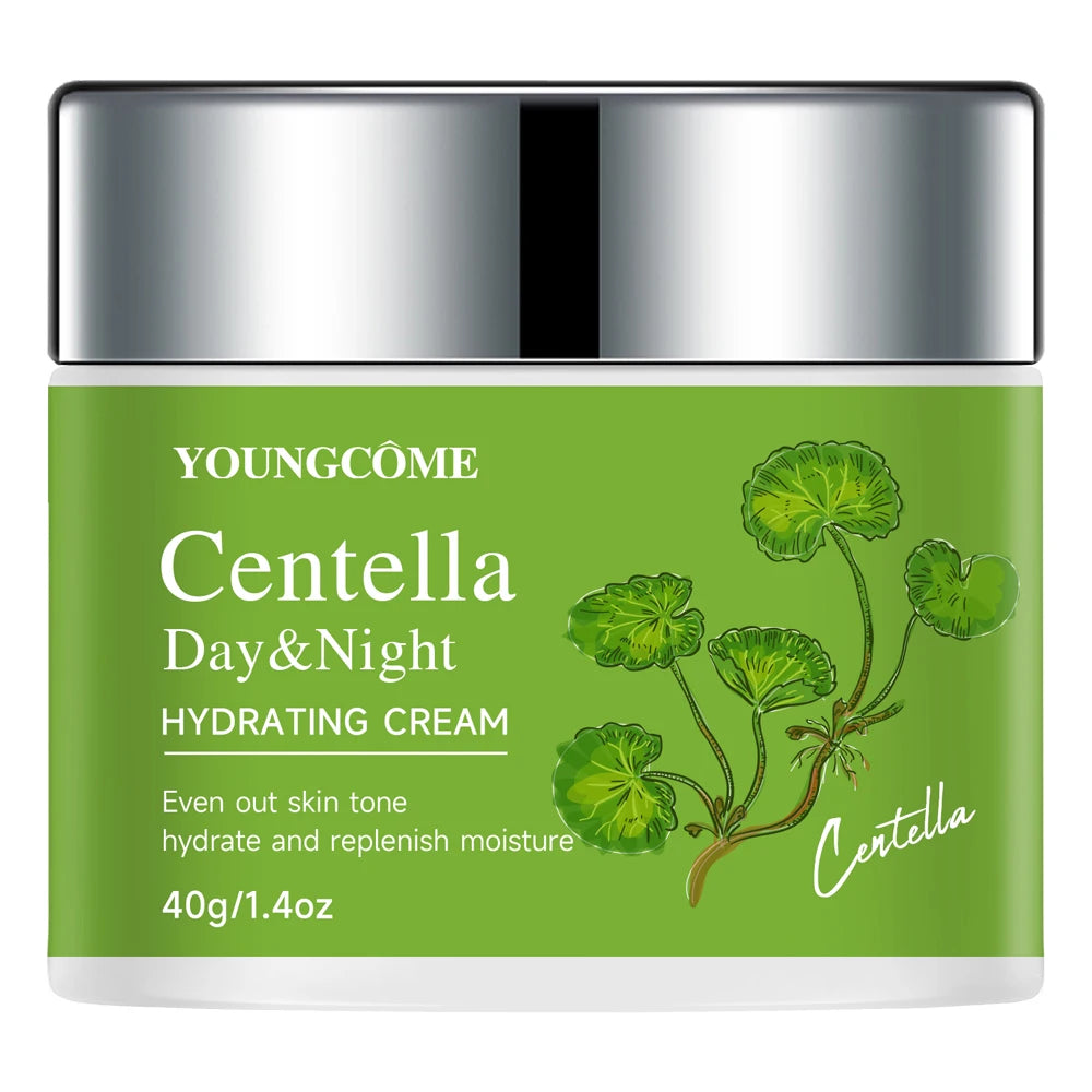 Centella Asiatica Hydrating Moisturizer - Soothing Face Cream for Even Skin Tone, Daily Hydration & Antioxidant Protection Oasis Select 40g