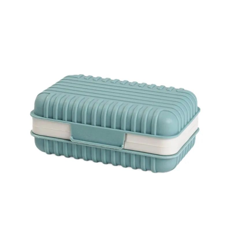 Portable Travel Soap Box Leakproof Lidded Holder for Bathroom and Outdoor Daily Use Bathroom Home Organization Oasis Select