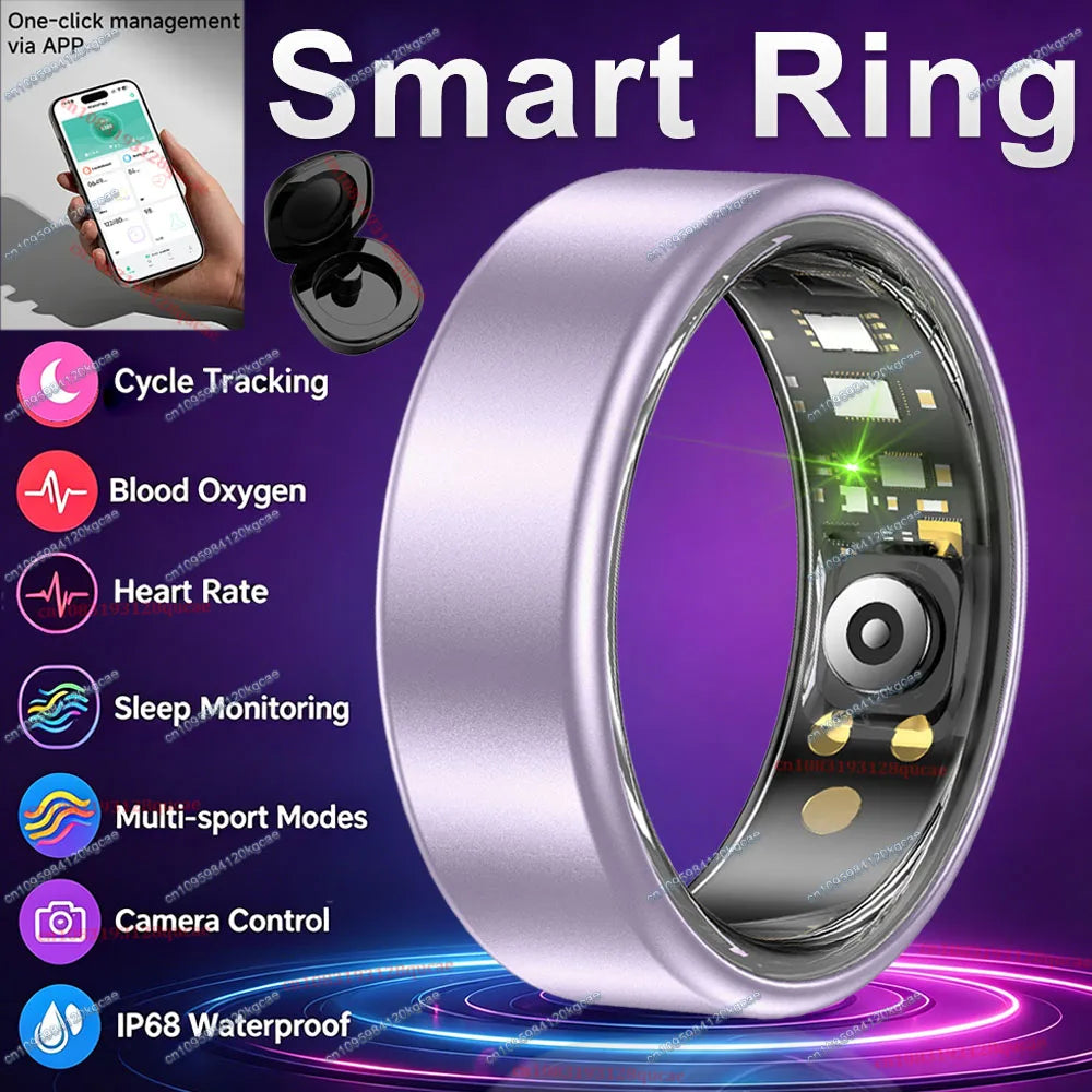 Ola Esporte Smart Ring – Heart Rate, SpO2 & Sleep Monitor