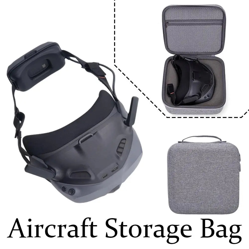 For DJI Goggles N3 Hard Storage Bag Waterproof Anti-collision Shock-absorbing Portable Protective Box For DJI Neo Drone Oasis Select