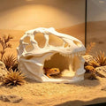 Reptile Cave Hideout Shelter Climbing Pet House Aquarium Tank Landscape Fish Tank Decor for Lizard Snake Tortoise Small Fish Oasis Select 10x8.6x8cm