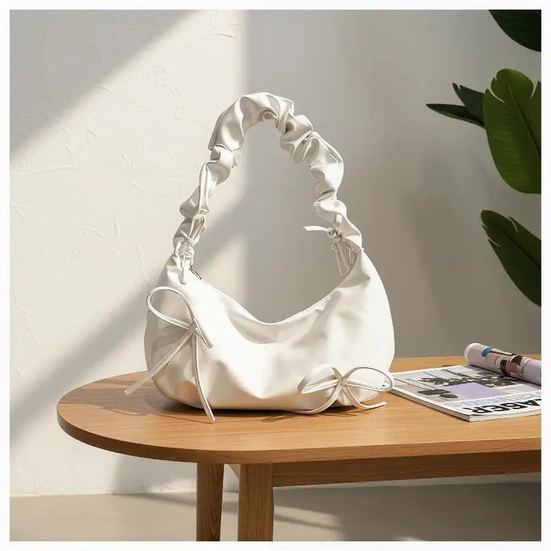 Large Capacity Hobo Shoulder Bag | Casual PU Tote for Women
