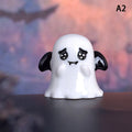 Halloween Micro Landscape Miniature Figurines Cute Pumpkin Ghost Vampire Decoration Resin Craft Mini Fairy Garden Ornaments Oasis Select A2
