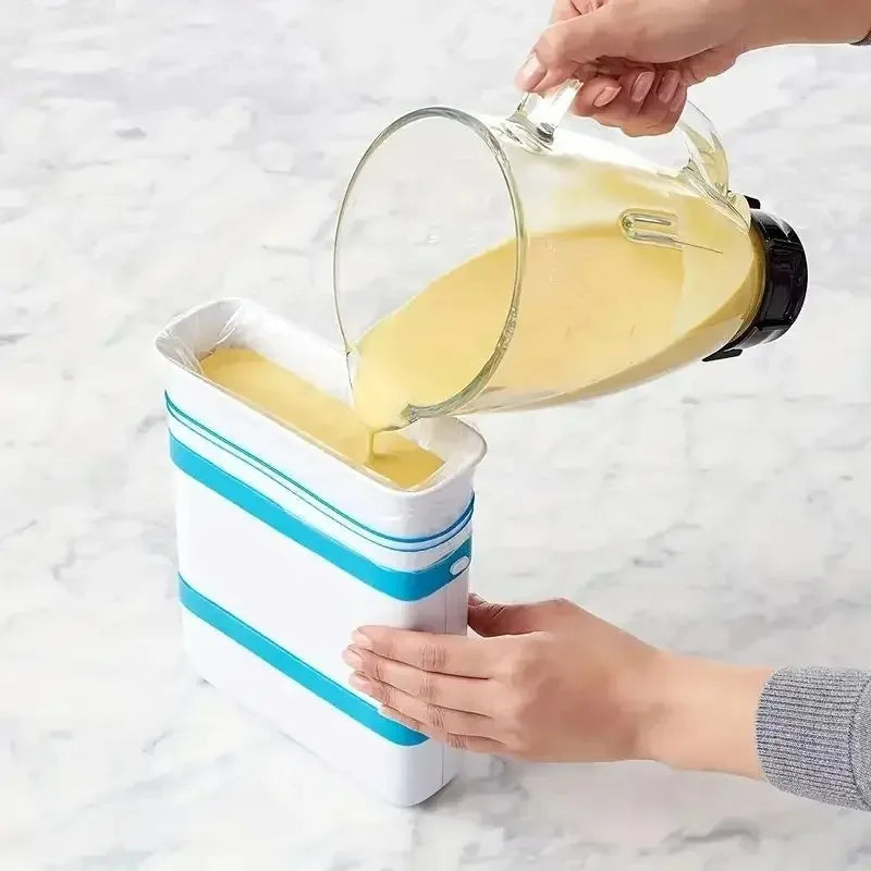 CHANSUNRUN Freezer Food Block Maker – Portable Seal Container Food Storage Container Oasis Select