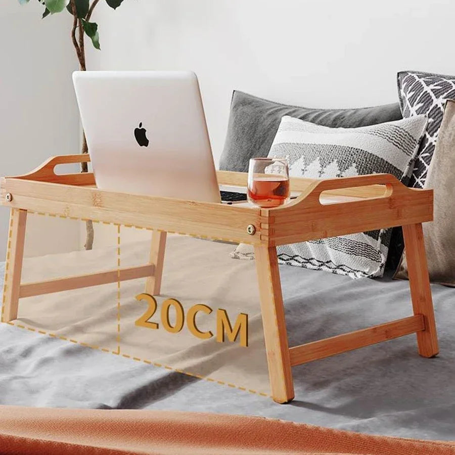 Table Dessert Folding Tray Bedroom Breakfast Tray Desk Office Tea Tray Multifunctional Reading Rack Floor Computer Desk Board Oasis Select
