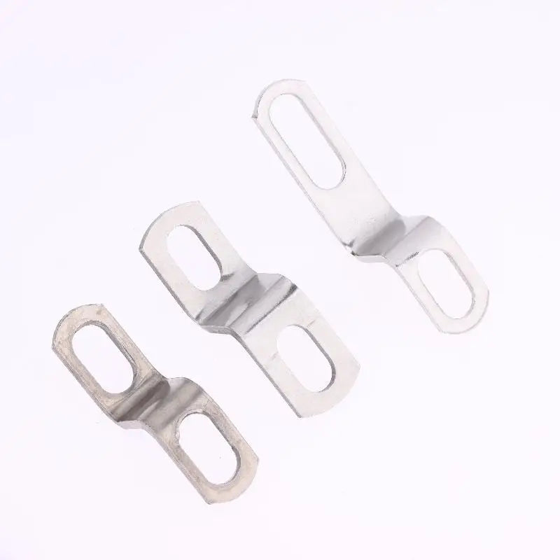 Motorcycle Fixed Brackets and Exhaust Clamps; 1 to 3-Piece Stainless Steel, Z or L Shaped Oasis Select