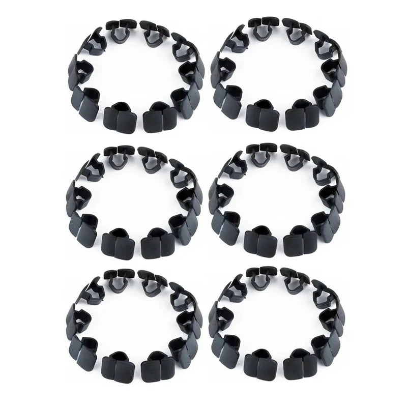 10/20/30/40/50/60pcs Vehicles Clips Retainer Spare Strong Easy Installation Fitment Heat-Resistant Hood Insulation Pad Ample Oasis Select 60pcs
