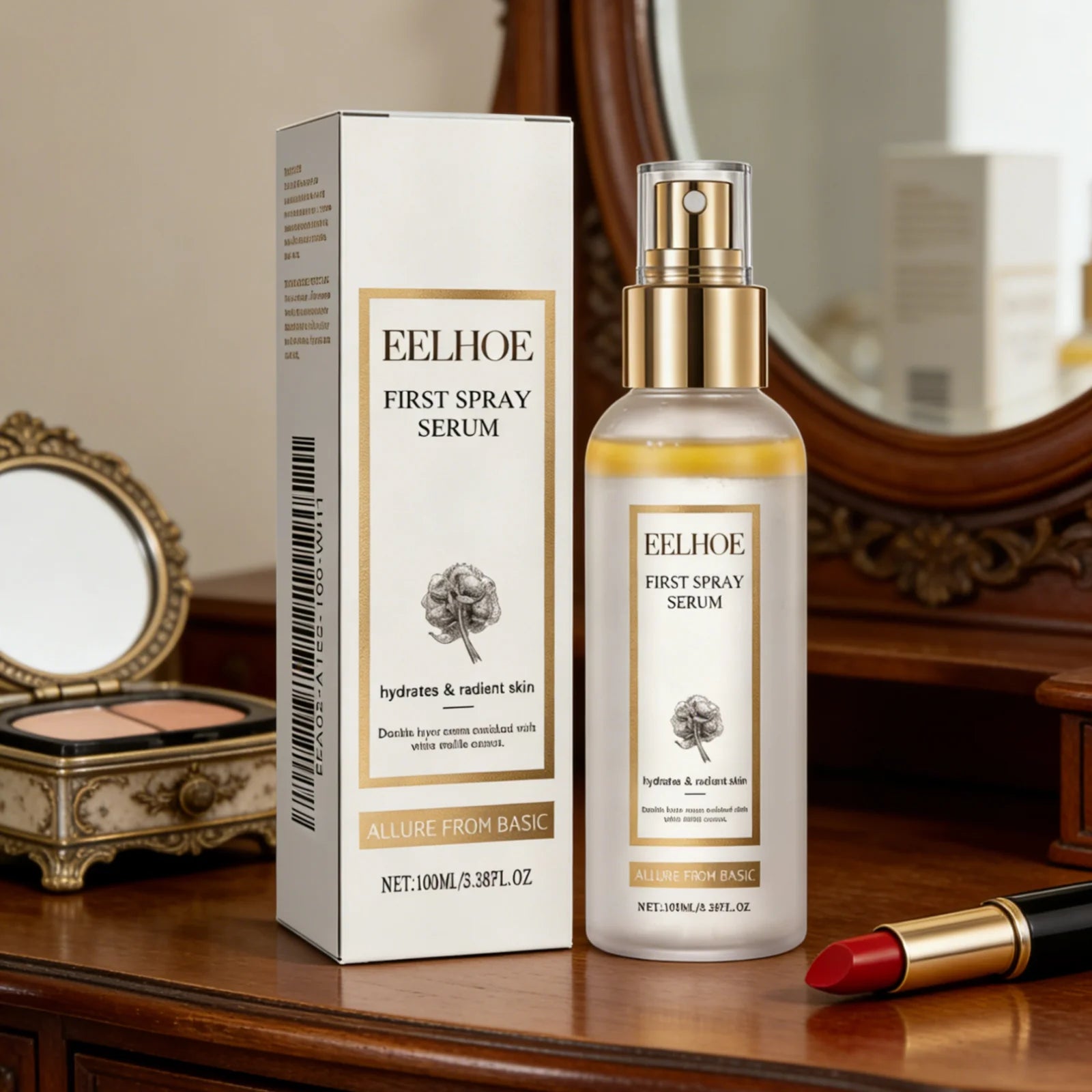 Eelhoe Hydrating Face Spray Improve Dullness Revitalize Radiance Light Texture Soothing Sensitive Skin Brightening Spray 100ml Oasis Select