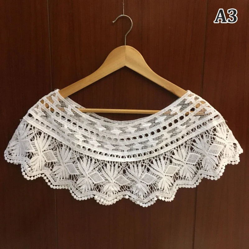 Women Knit Hollow Out Shawl Wrap Wedding Bridal Evening Dress Lace Shawl Wedding Sunflower Lace Scarf Shrug Cape Poncho Oasis Select A3