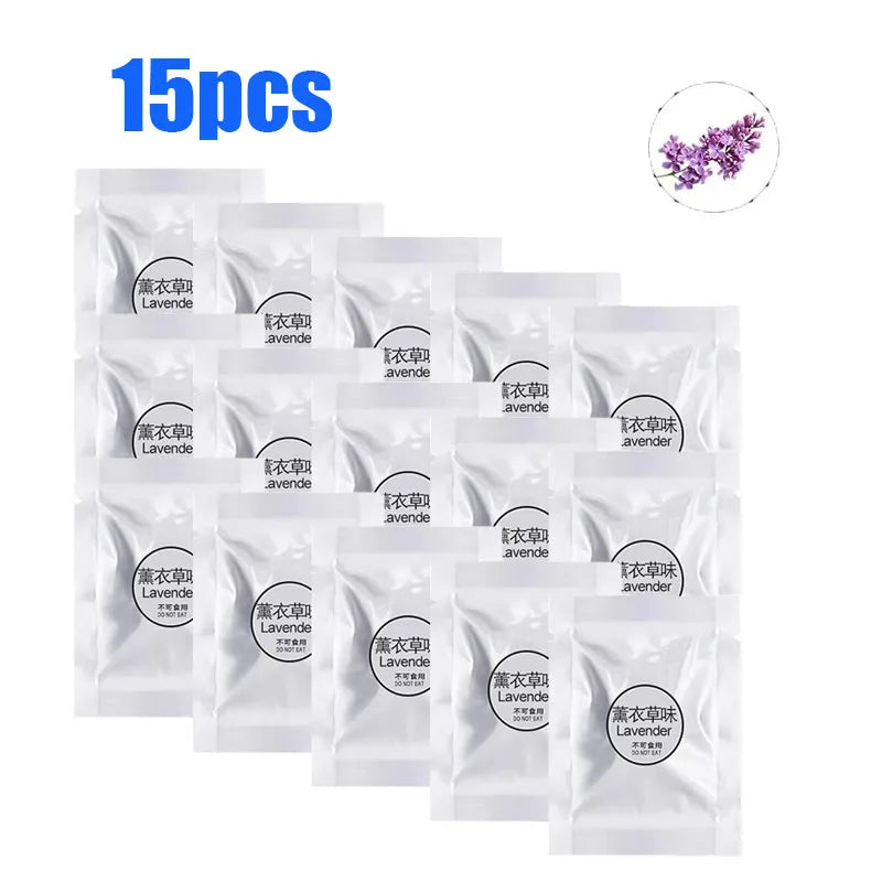 5/10/15pcs Car Air Freshener Supplement Car Vent Perfume Refill Replace Aroma Cotton Pads Perfume Fragrance Interior Accessories Oasis Select Lavender-15pcs
