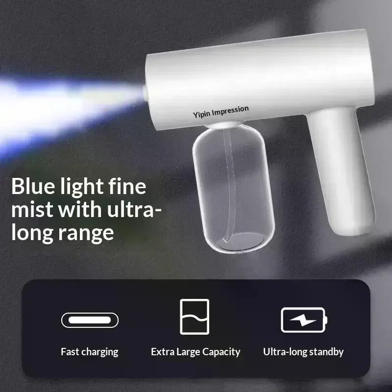 Nano Steam Gun Wireless Hair Care Nano Hydration Sprayer Portable USB Electric Spray Disinfection Gun For Garden Atomizer Tools Oasis Select