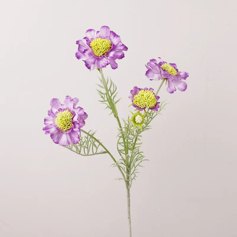 Simulation Wheel Peak Chrysanthemum Silk Imitation Persian Chrysanthemum Artificial Chrysanthemum Vivid For Mantelpiece Living Oasis Select Dark Purple