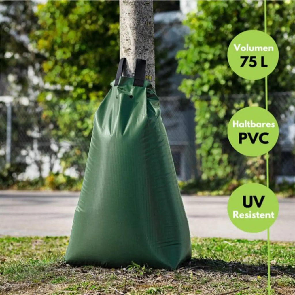 2PCS 20 Gallon Reusable Tree Watering Bag Slow Release Irrigation Drip System for Lawn & Garden Care Oasis Select