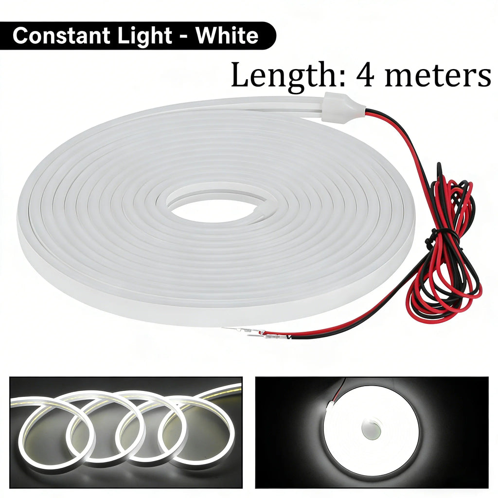 Car Trunk LED Light Strip 2M/4M – Auto-Sensing Tailgate Light