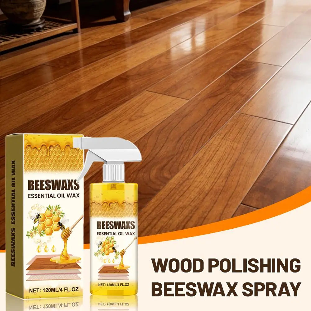 Wood Polishing Beeswax Spray Furniture Care Polishing Scratch Wear Repair Anti-Crack Long Lasting Protective Maintenance Spray Oasis Select