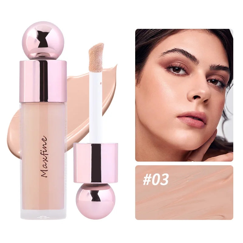 MAXFINE Liquid Concealer – Pore Blurring, Oil Control, Long Lasting Liquid Concealer Oasis Select 03
