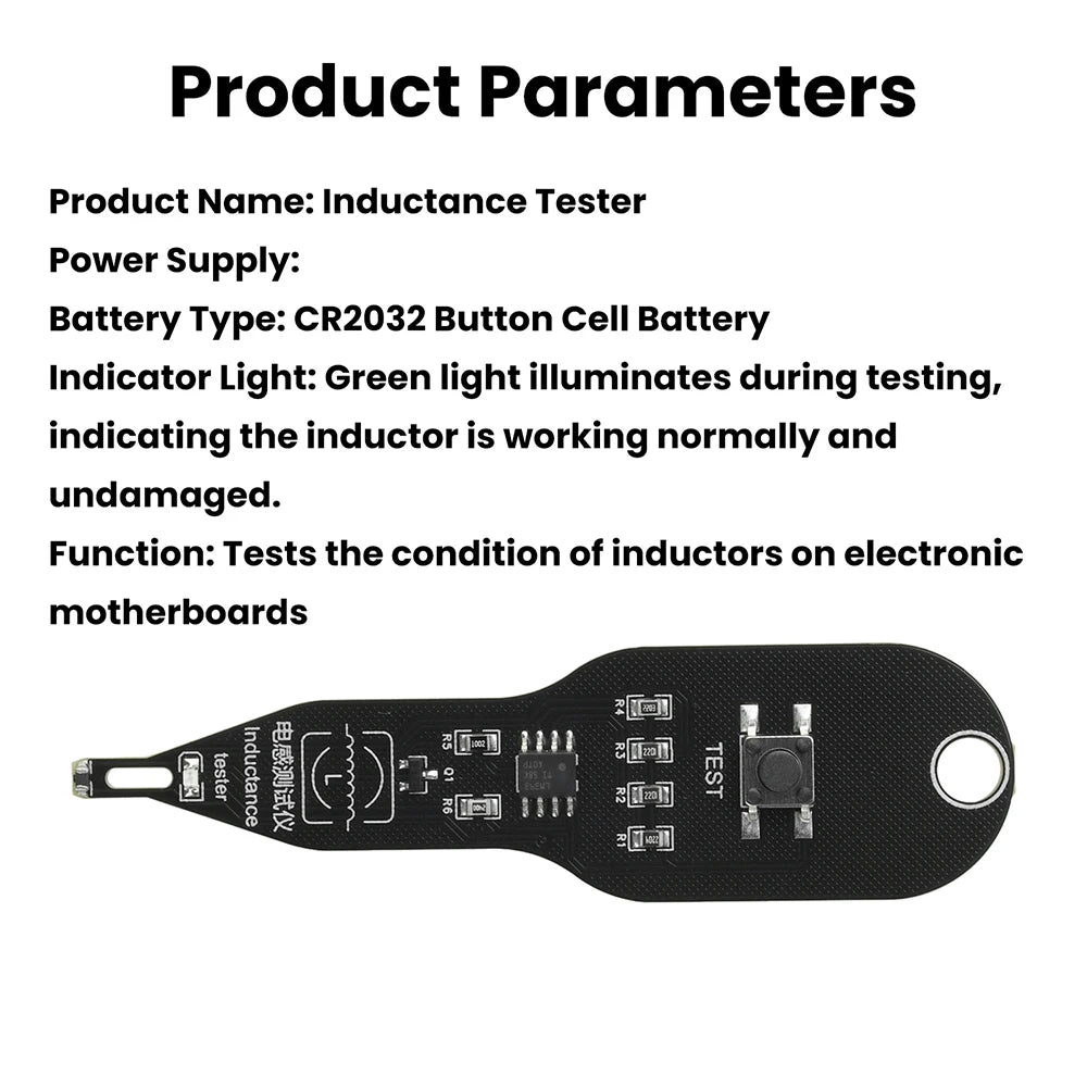 M093 Motherboard Coil Tester Inductor Detector Tool for PC Repair Electromagnetic Induction Quick Fault Check Oasis Select