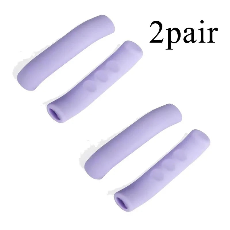 1 2 5pairs Bicycle Brake Handle Cover Silicone MTB Grip Gloves Anti