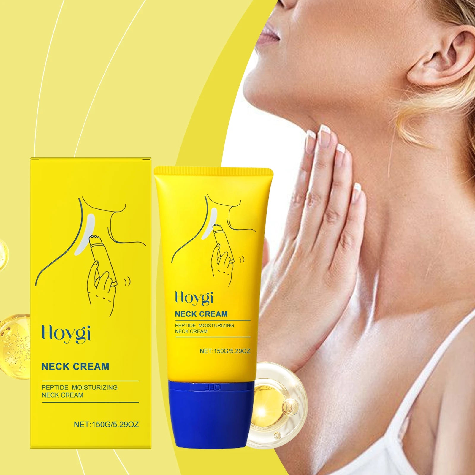 Hoygi Neck Firming Cream – Tighten, Lift & Fade Neck Lines 150g