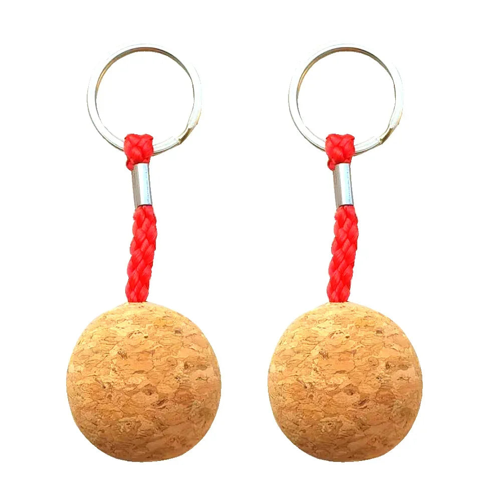 3.5cm Ultralight Kayak Canoe Buoyant Floating Cork Keyring Keychain Marine Sailing Boat Float Replacement Accessories Oasis Select Red 2 Pieces