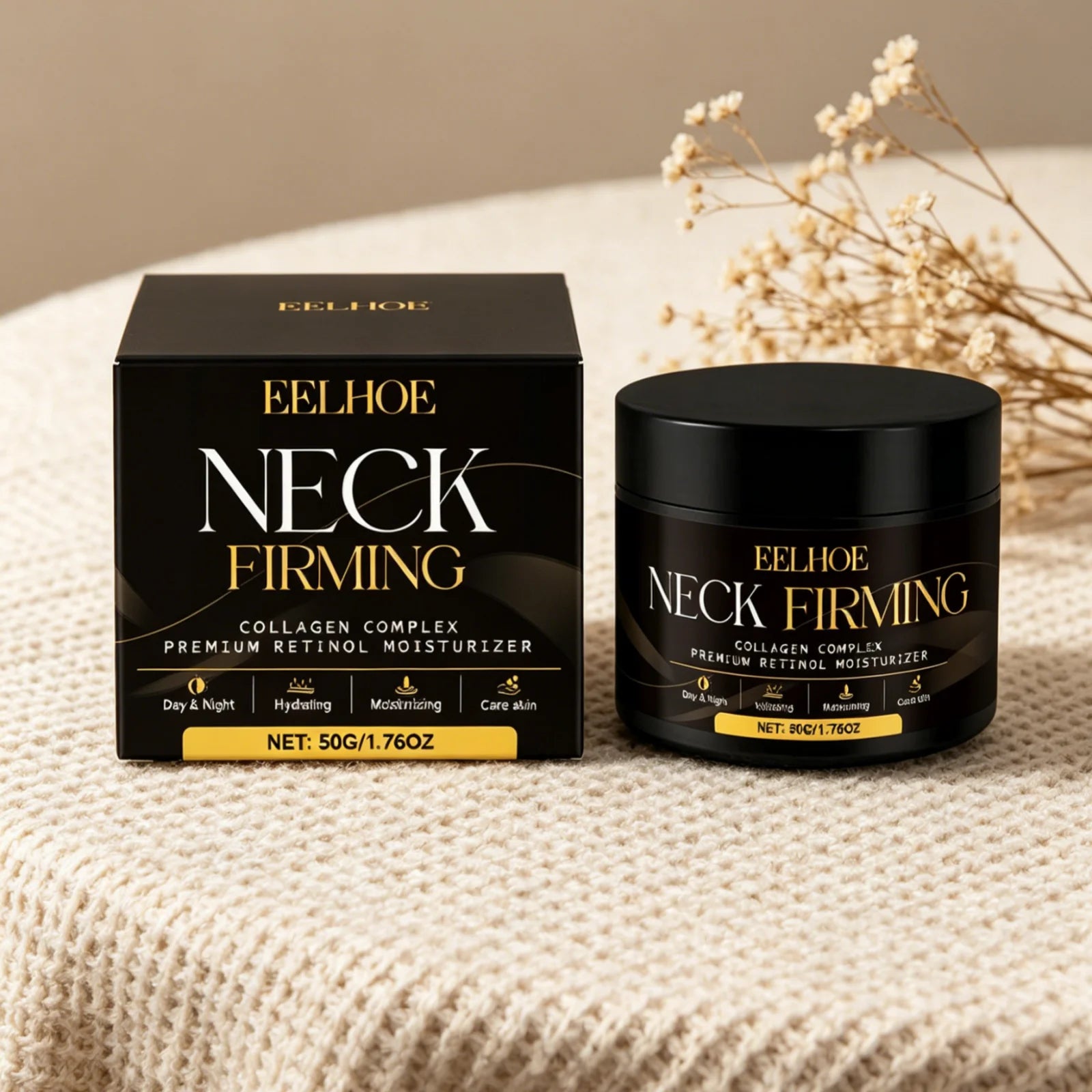 EELHOE Neck & Face Firming Cream – Anti-Wrinkle, Skin Tightening Neck Firming Cream Oasis Select