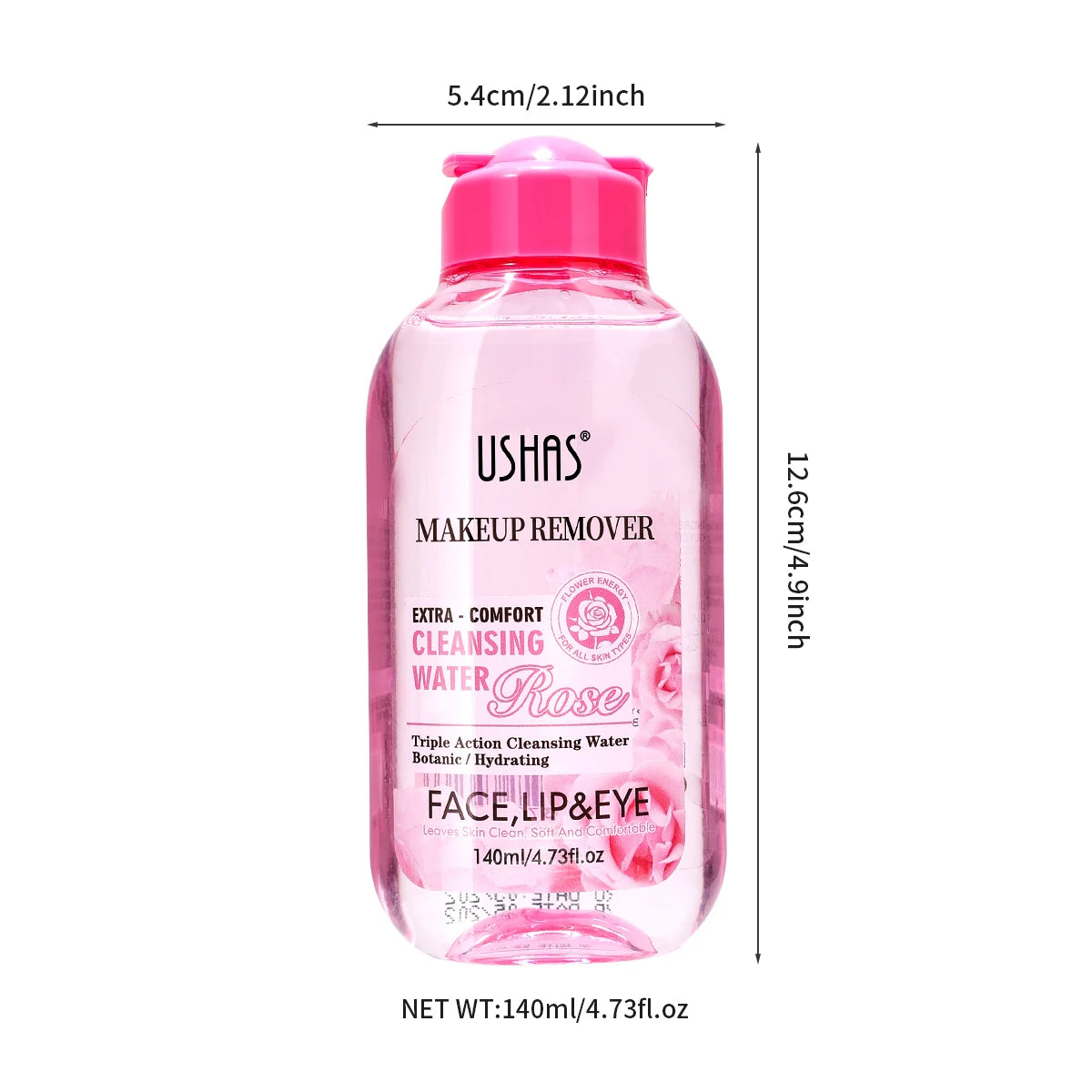 USHAS Micellar Cleansing Water – Gentle Makeup Remover